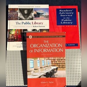 Library Education + Library Photographic Essay 3 Book Bundle